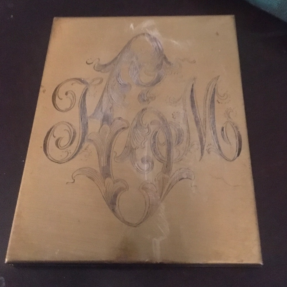 Gold Decorative Compact Picture Frame-Vintage